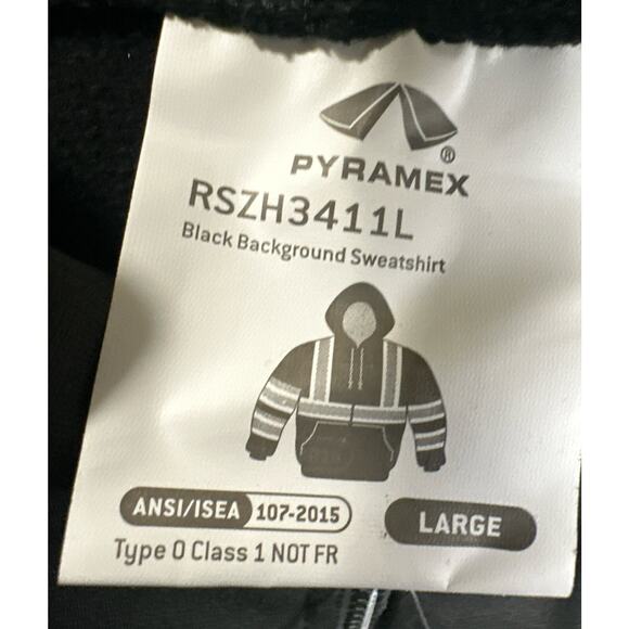 Pyramex High Visibility Insulated Bomber Winter Safety PARKA COAT - Picture 7 of 11